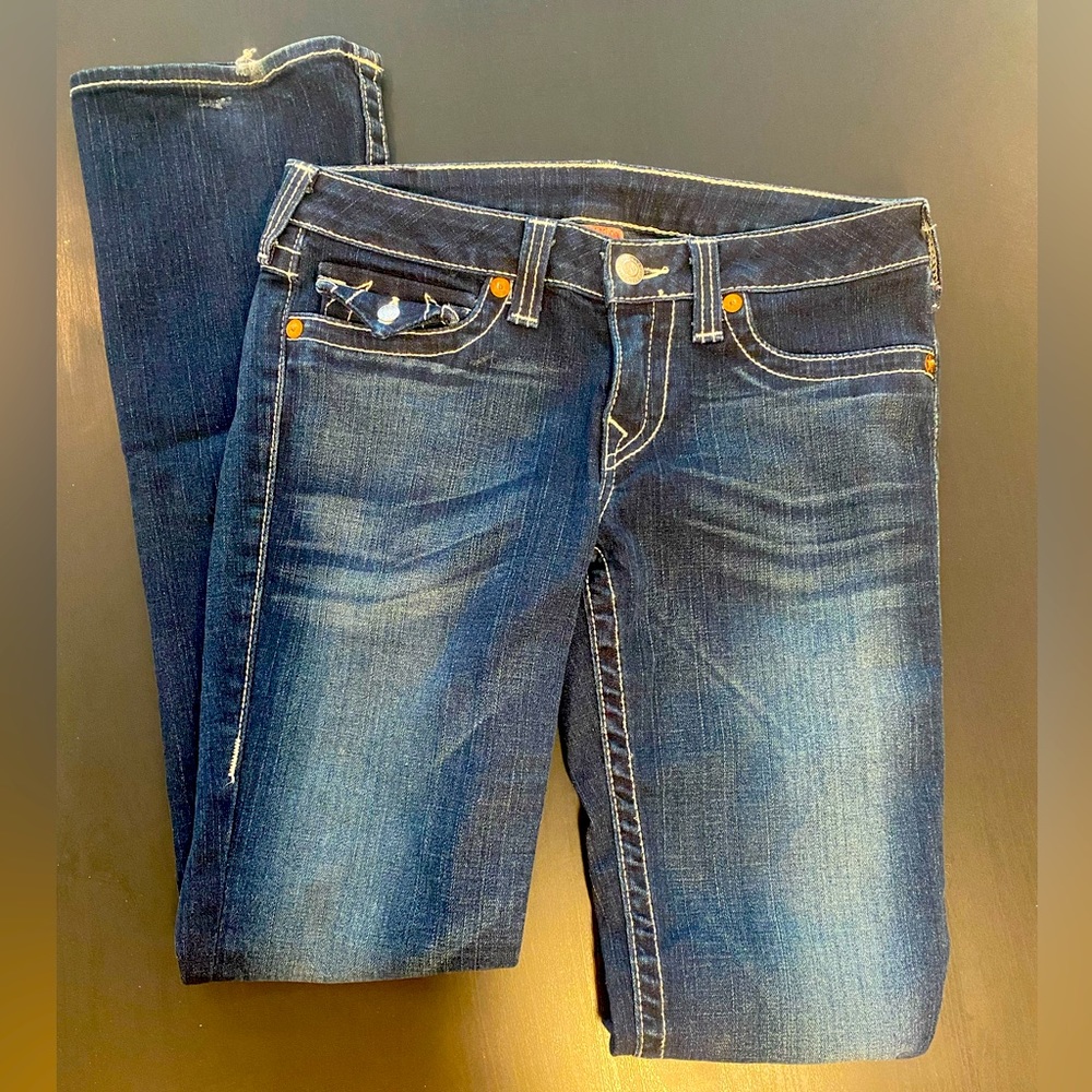 True Religion Billy straight leg jeans size 30